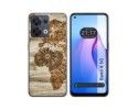 Funda Silicona para Oppo Reno 8 5G diseño Madera 07 Dibujos