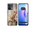 Funda Silicona para Oppo Reno 8 5G diseño Madera 08 Dibujos