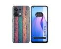 Funda Silicona para Oppo Reno 8 5G diseño Madera 10 Dibujos