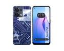 Funda Silicona para Oppo Reno 8 5G diseño Circuito Dibujos