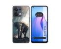 Funda Silicona para Oppo Reno 8 5G diseño Elefante Dibujos