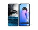 Funda Silicona para Oppo Reno 8 5G diseño Ojo Dibujos