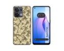 Funda Silicona para Oppo Reno 8 5G diseño Sand Camuflaje Dibujos