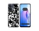 Funda Silicona para Oppo Reno 8 5G diseño Snow Camuflaje Dibujos