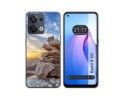 Funda Silicona para Oppo Reno 8 5G diseño Sunset Dibujos