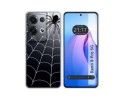 Funda Silicona Transparente para Oppo Reno 8 Pro 5G diseño Araña Dibujos