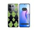 Funda Silicona Transparente para Oppo Reno 8 Pro 5G diseño Cactus Dibujos