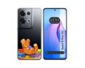 Funda Silicona Transparente para Oppo Reno 8 Pro 5G diseño Leopardo Dibujos