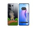 Funda Silicona Transparente para Oppo Reno 8 Pro 5G diseño Mono Dibujos