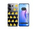 Funda Silicona Transparente para Oppo Reno 8 Pro 5G diseño Pato Dibujos