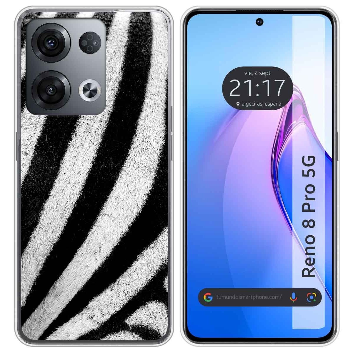 Funda Silicona para Oppo Reno 8 Pro 5G diseño Animal 02 Dibujos