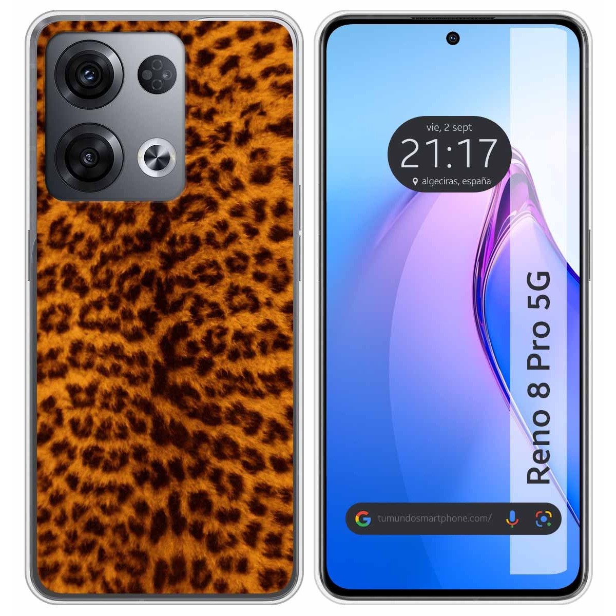 Funda Silicona para Oppo Reno 8 Pro 5G diseño Animal 03 Dibujos