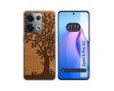 Funda Silicona para Oppo Reno 8 Pro 5G diseño Cuero 03 Dibujos