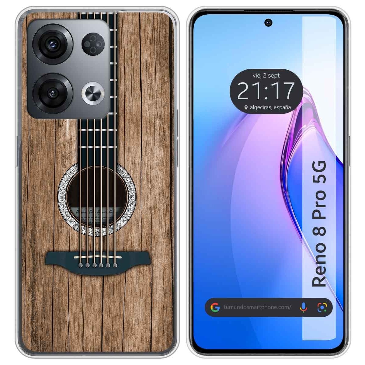 Funda Silicona para Oppo Reno 8 Pro 5G diseño Madera 11 Dibujos