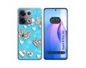 Funda Silicona para Oppo Reno 8 Pro 5G diseño Mariposas Dibujos