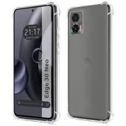 Funda Silicona Antigolpes Transparente para Motorola Edge 30 Neo 5G