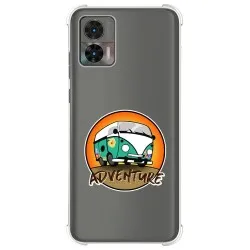 Funda Silicona Antigolpes para Motorola Edge 30 Neo 5G diseño Adventure Dibujos