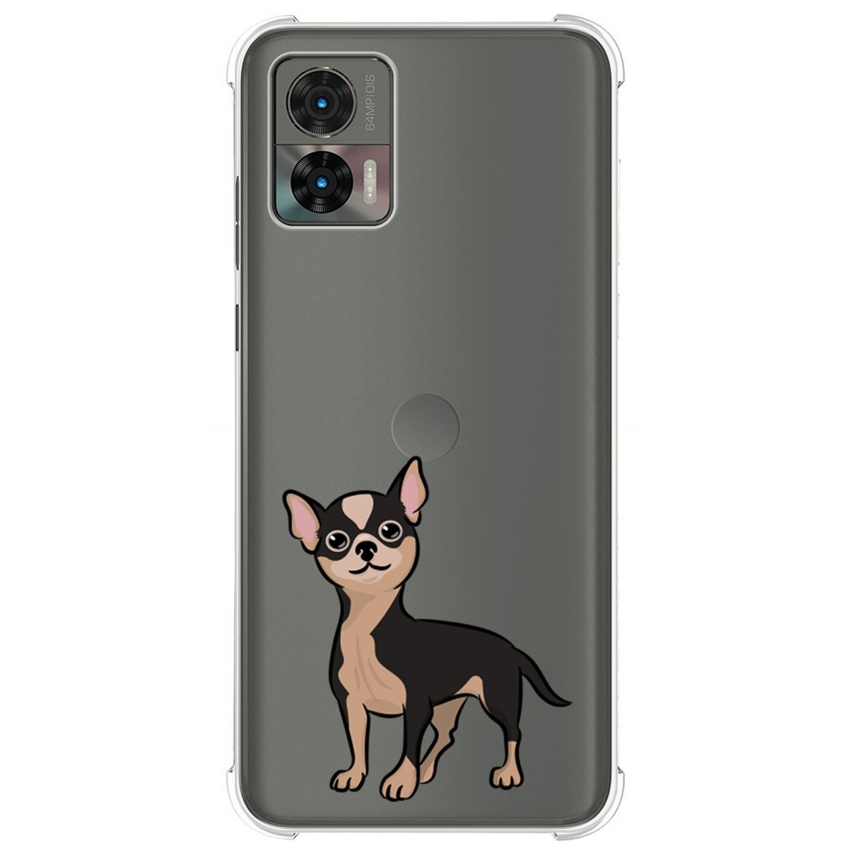 Funda Silicona Antigolpes para Motorola Edge 30 Neo 5G diseño Perros 05 Dibujos