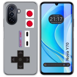 Funda Silicona para Huawei Nova Y70 diseño Consola Dibujos