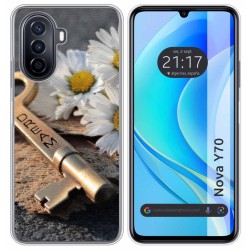 Funda Silicona para Huawei Nova Y70 diseño Dream Dibujos