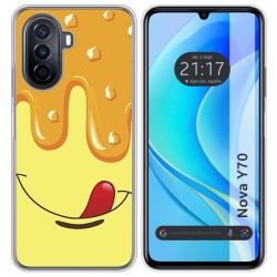 Funda Silicona para Huawei Nova Y70 diseño Helado Vainilla Dibujos