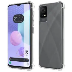 Funda Silicona Antigolpes Transparente para TCL 405