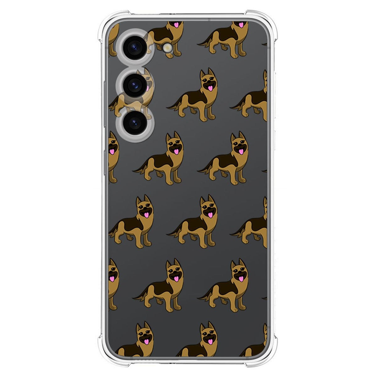 Funda Silicona Antigolpes para Samsung Galaxy S23 5G diseño Perros 09 Dibujos