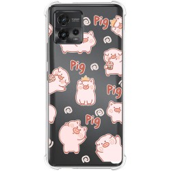 Funda Silicona Antigolpes Para Xiaomi Redmi 10c Diseño Cerdos con