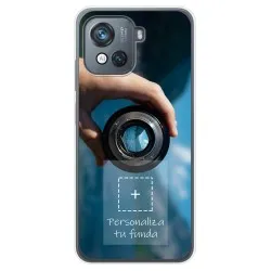 Personaliza tu Funda Silicona Gel Tpu Transparente con tu Fotografia para Blackview Oscal C80 Dibujo Personalizada