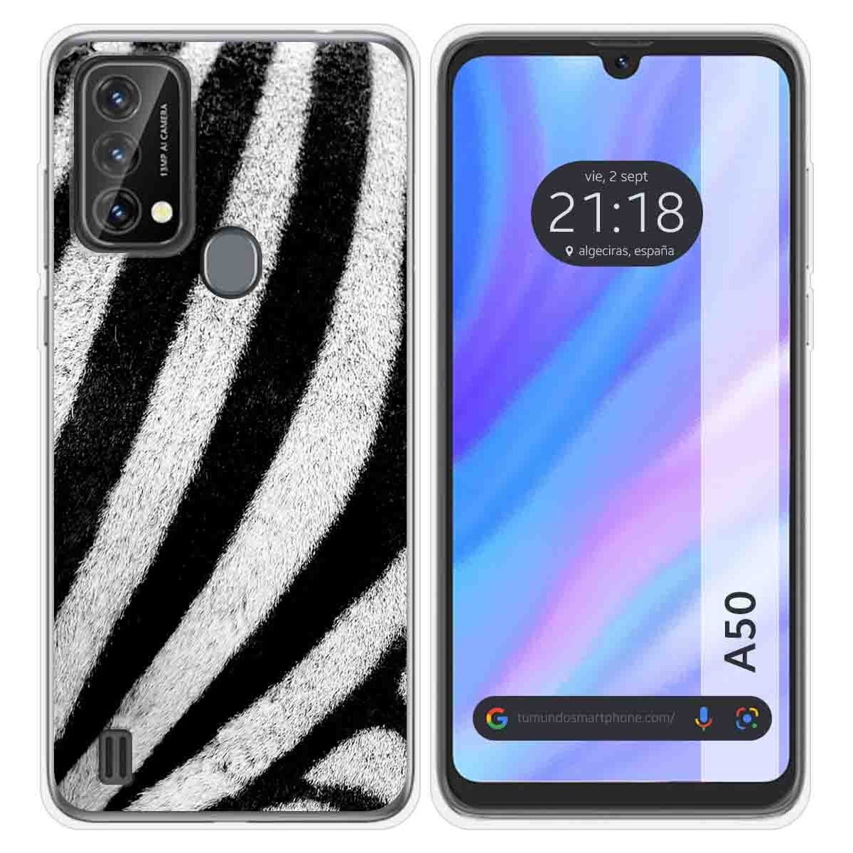 Funda Silicona para Blackview A50 diseño Animal 02 Dibujos