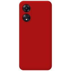 Funda Silicona Ultrafina Goma Carcasa XL1 para Oppo A96 4G Rosa Roja