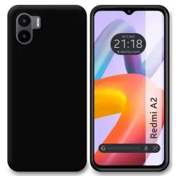 Funda Silicona Gel TPU Negra compatible con Xiaomi Redmi A2