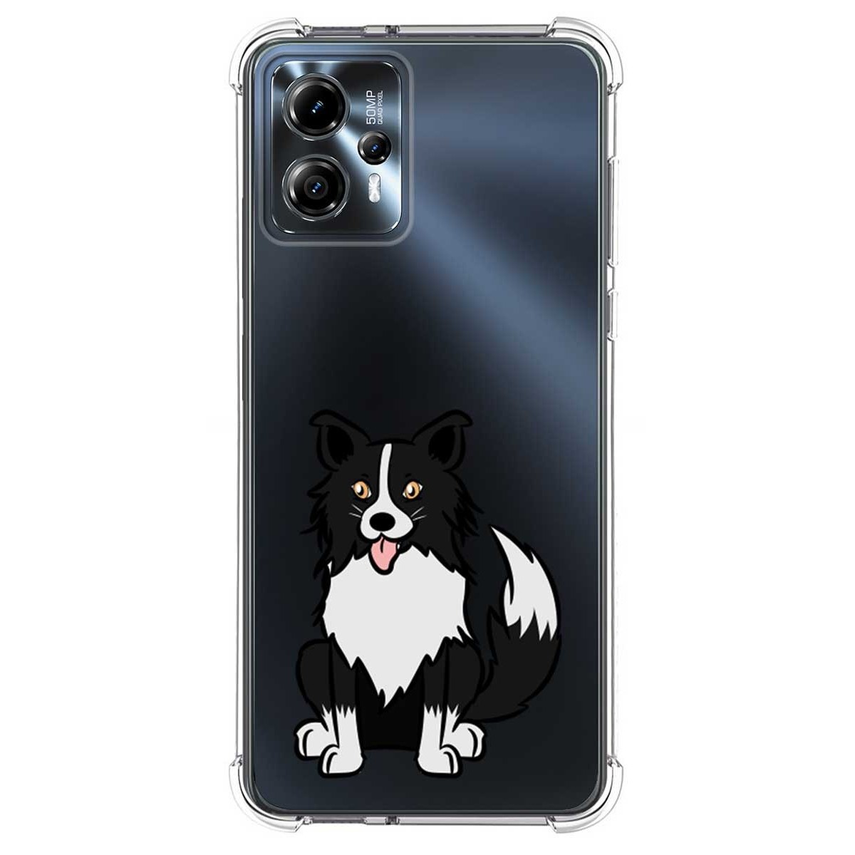 Funda Silicona Antigolpes para Motorola Moto G23 diseño Perros 01 Dibujos