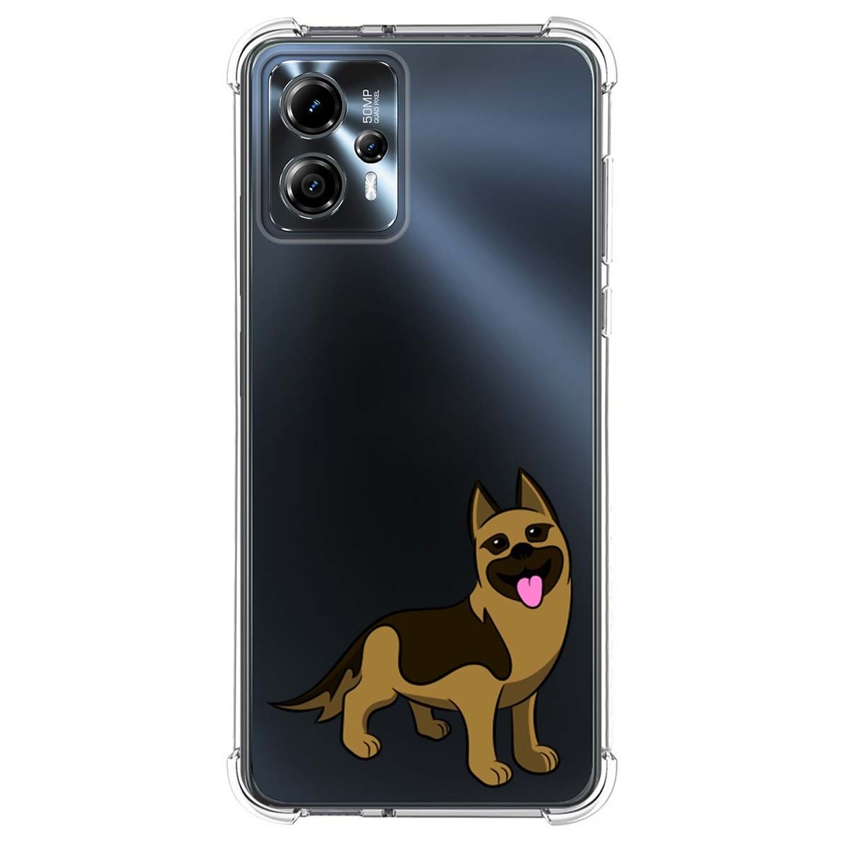 Funda Silicona Antigolpes para Motorola Moto G23 diseño Perros 03 Dibujos