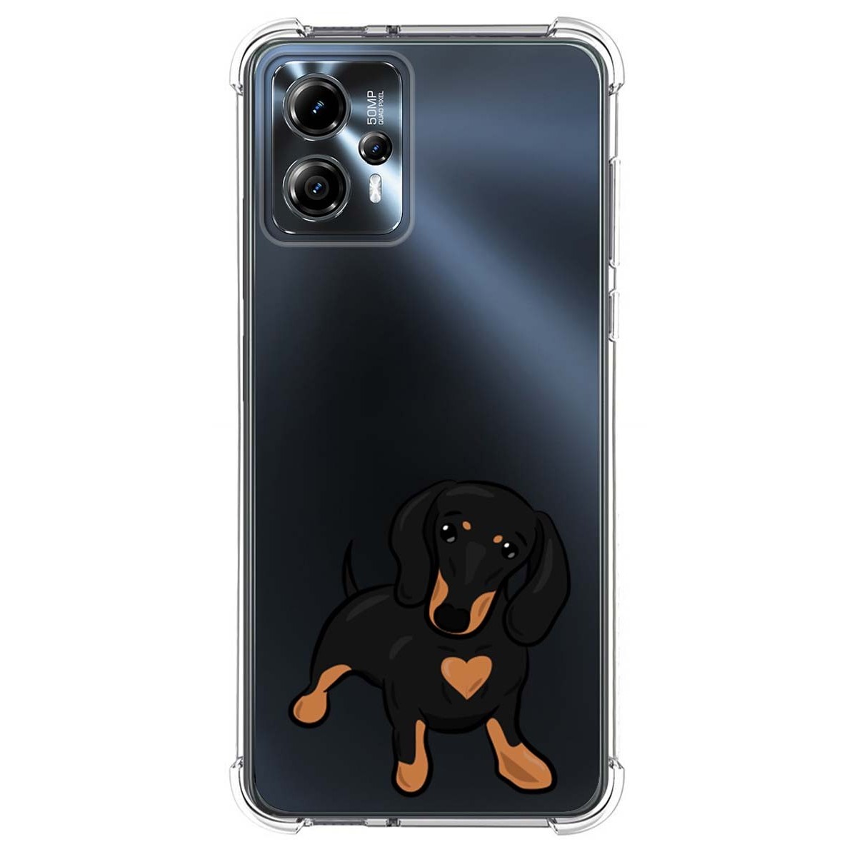 Funda Silicona Antigolpes para Motorola Moto G23 diseño Perros 04 Dibujos