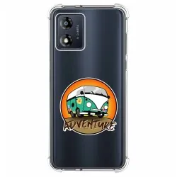 Funda Silicona Antigolpes para Motorola Moto E13 diseño Adventure Dibujos