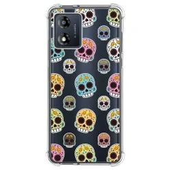 Funda Silicona Antigolpes para Motorola Moto E13 diseño Catrina Dibujos