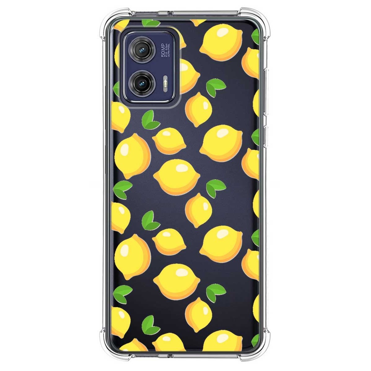 Motorola Moto G73 5G Funda Gel Tpu Silicona transparente dibujo  Limones