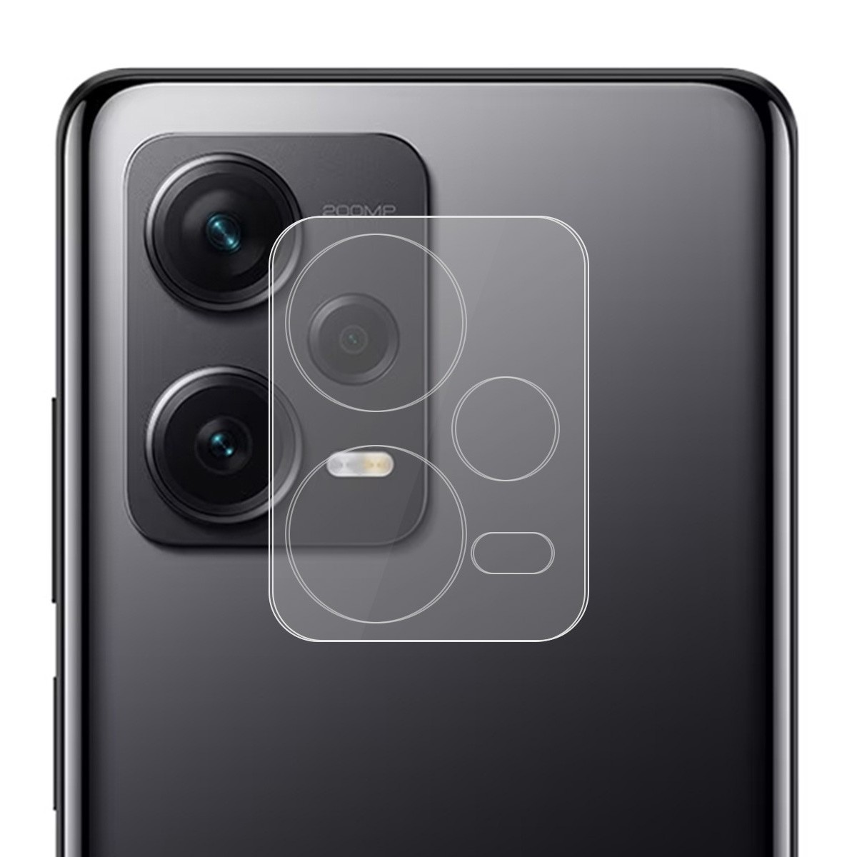 Protector De Cámara Trasera Xiaomi Redmi Note 12 Pro Plus 5G Transparente