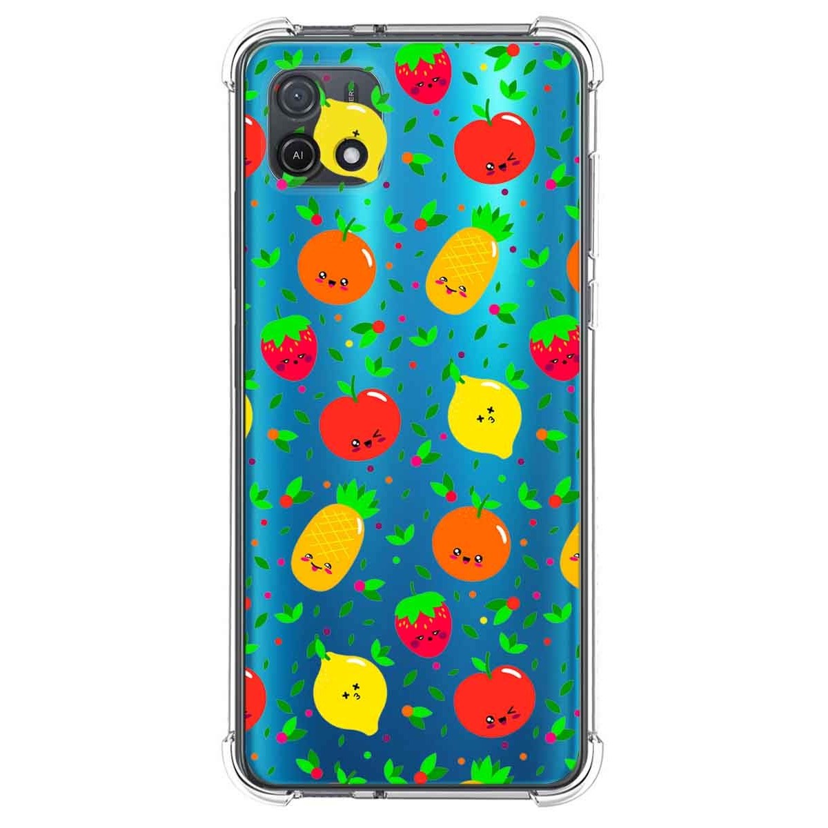 Funda Silicona Antigolpes para Oppo A16K diseño Frutas 01 Dibujos