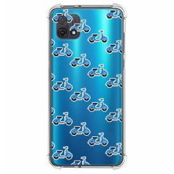 Funda Silicona Antigolpes para Oppo A16K diseño Scooter Dibujos