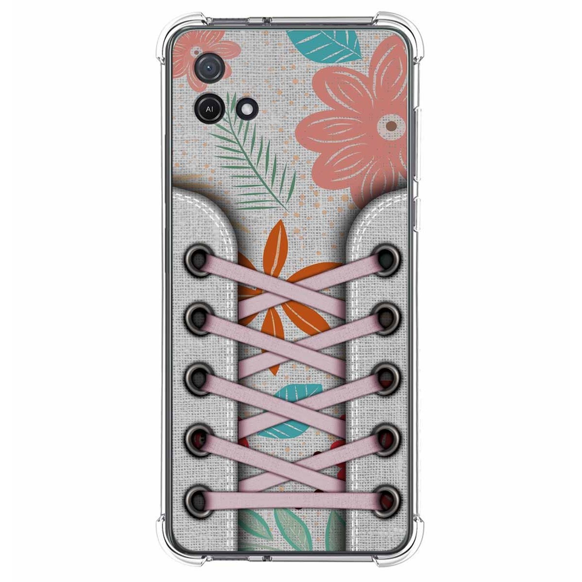 Funda Silicona Antigolpes para Oppo A16K diseño Zapatillas 09 Dibujos