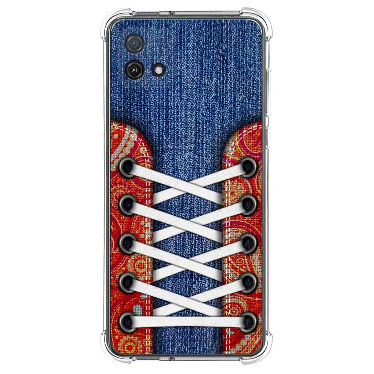 Funda Silicona Antigolpes para Oppo A16K diseño Zapatillas 11 Dibujos