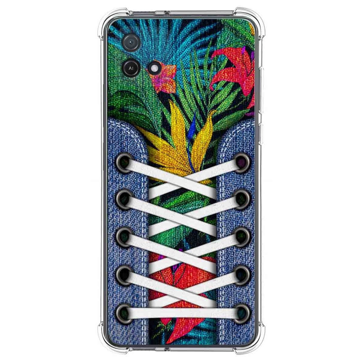 Funda Silicona Antigolpes para Oppo A16K diseño Zapatillas 12 Dibujos