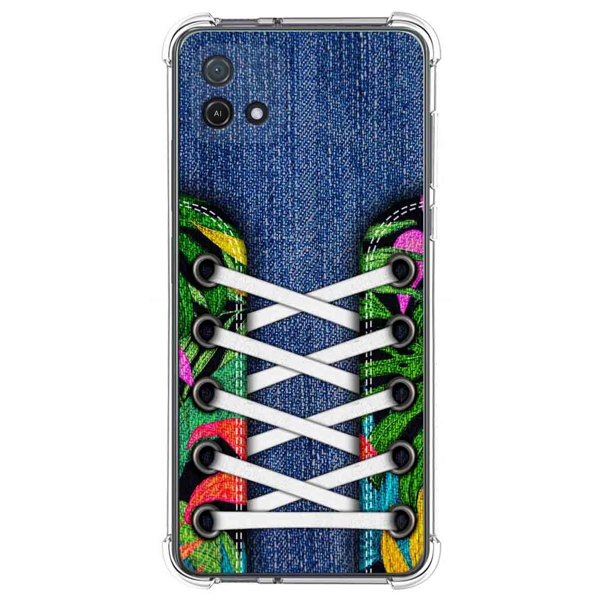 Funda Silicona Antigolpes para Oppo A16K diseño Zapatillas 13 Dibujos