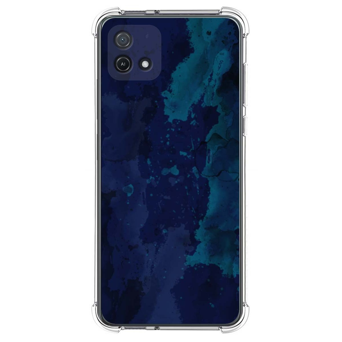 Funda Silicona Antigolpes para Oppo A16K diseño Acuarela 13 Dibujos