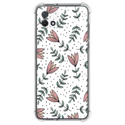 Funda Silicona Antigolpes para Oppo A16K diseño Flores 01 Dibujos