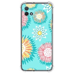 Funda Silicona Antigolpes para Oppo A16K diseño Flores 05 Dibujos