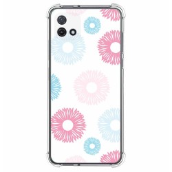 Funda Silicona Antigolpes para Oppo A16K diseño Flores 06 Dibujos