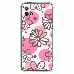 Funda Silicona Antigolpes para Oppo A16K diseño Flores 09 Dibujos